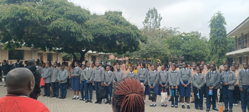 Learners assembled at the PSL Mathematics Contest 2026, Acacia Crest Edition